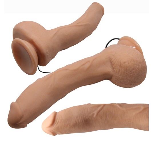 Sztuczny penis realistyczne dildo wibracje 27cm